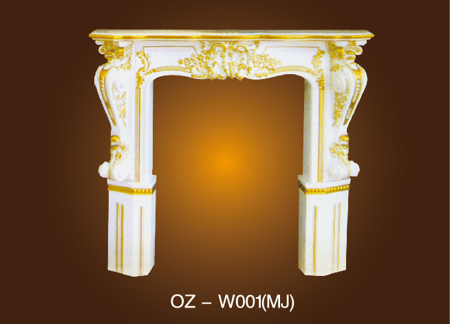 Good quality Hotel Decoration Material -
 Combination Fireplace Wall Cage OZ-W001（MJ） – Ouzhi