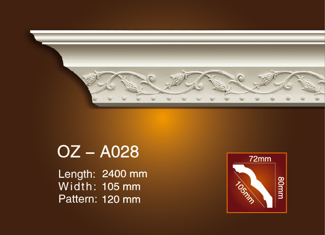 Wholesale Price China Flat And Carved Laminated Glass Processing Oven -
 Carving Cornice Moulding OZ-A028 – Ouzhi