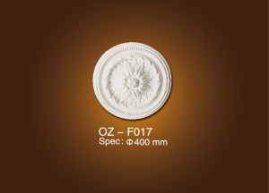 Manufacturer of Skirting Board Polyurethane -
 Medallion OZ-F017 – Ouzhi