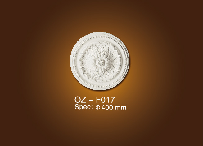 Manufacturer of Skirting Board Polyurethane -
 Medallion OZ-F017 – Ouzhi