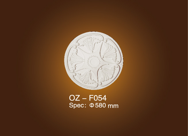 100% Original Factory Pu Moulds For Ceiling Decorations -
 Medallion OZ-F054 – Ouzhi