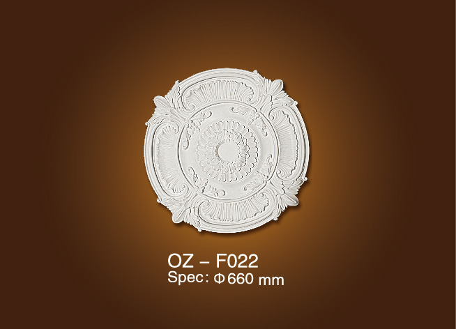 2017 China New Design Decorative Ceiling Cornice Moulding -
 Medallion OZ-F022 – Ouzhi