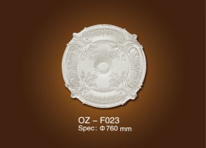 Manufacturer for Curved Fibreglass Pot -
 Medallion OZ-F023 – Ouzhi