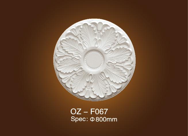 Excellent quality Light Columns Pillars -
 Medallion OZ-F067 – Ouzhi