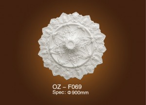 Factory wholesale Pvc Ceiling Cornice -
 Medallion OZ-F069 – Ouzhi
