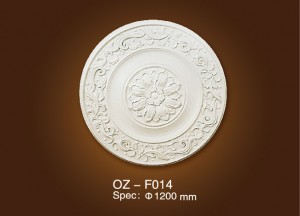 Factory Cheap Hot Decoration Fireplace -
 Medallion OZ-F014 – Ouzhi