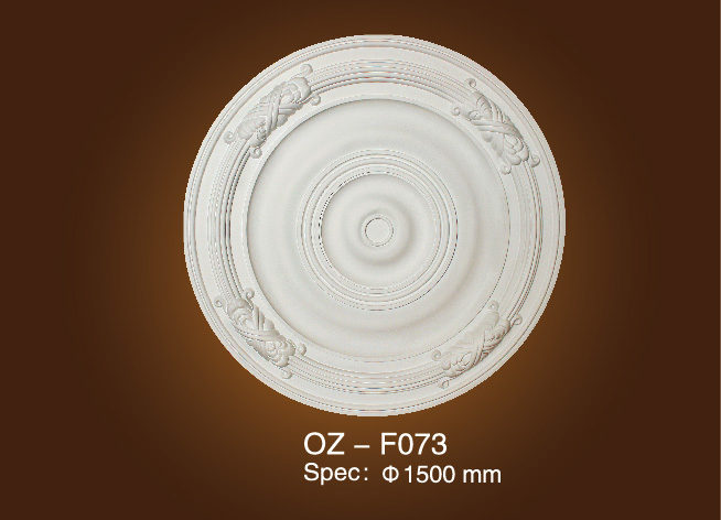 Factory wholesale 4 Inches Width Polyurethane Cornice -
 Medallion OZ-F073 – Ouzhi