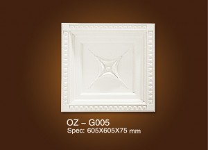 Factory best selling Decorative Ceiling Cornice Design - Medallion OZ-G005 – Ouzhi