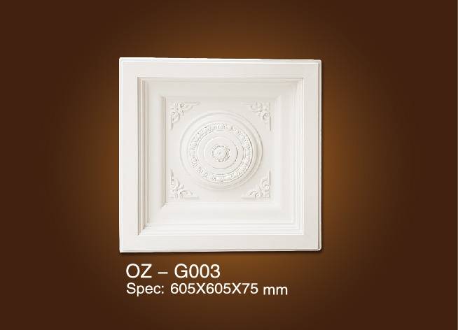 Online Exporter Decorative Baseboard -
 Medallion OZ-G003 – Ouzhi