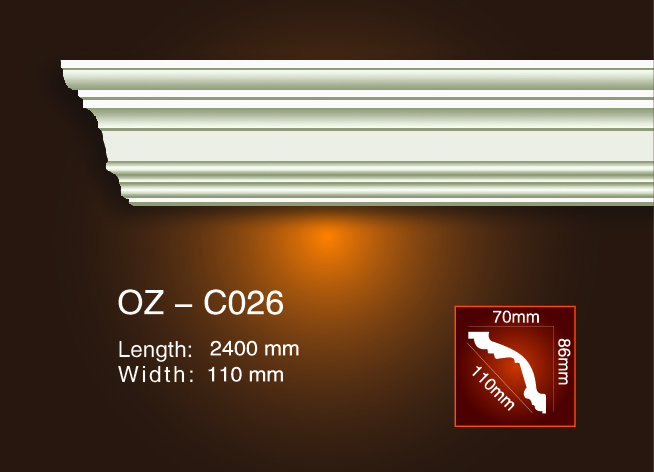 China Gold Supplier for Stone Roman Column Capital -
 Plain Angle Line OZ-C026 – Ouzhi