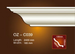 Good quality Hotel Decoration Material - Plain Angle Line OZ-C039 – Ouzhi