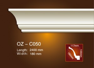 Trending Products Crown Moulding For Ceiling -
 Plain Angle Line OZ-C050 – Ouzhi