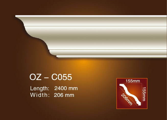 OEM Manufacturer Light Wooded Color Fut T Grid -
 Plain Angle Line OZ-C055 – Ouzhi