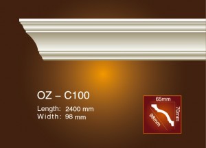 Best-Selling Hollow Polyurethane Lighted Roman Column -
 Plain Angle Line OZ-C100 – Ouzhi