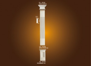 PU Roman Column OZ-P012A-C