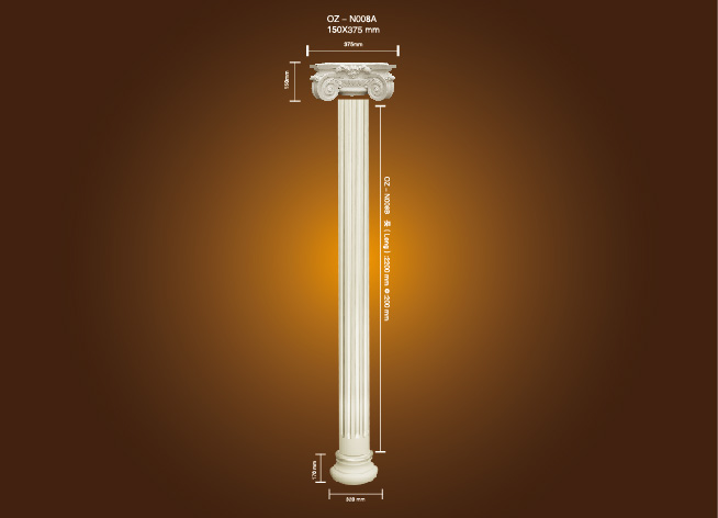 China New Product New Material For Interior Decoration -
 PU Roman Column OZ-N008A – Ouzhi