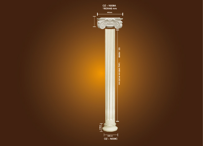 Super Purchasing for Discounted Cornice Moulding -
 PU Roman Column OZ-N009A – Ouzhi