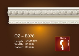 Hot Selling for Aluminum Eps Ceiling Cornice Mould -
 Carved Flat Line OZ-B078 – Ouzhi