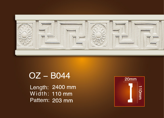 Excellent quality Light Columns Pillars -
 Carved Flat Line OZ-B044 – Ouzhi