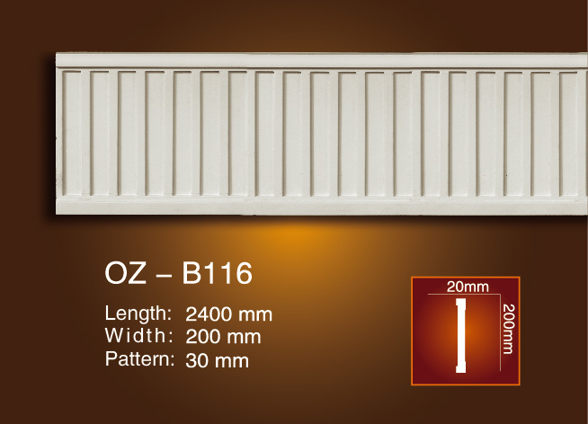 2017 wholesale price Guide Pins Mould Components -
 Carved Flat Line OZ-B116 – Ouzhi