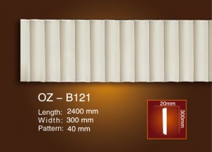 Carved Flat Line OZ-B121
