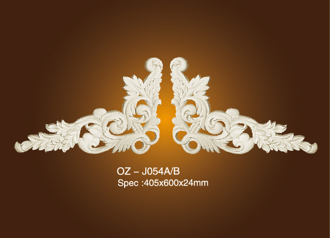 New Fashion Design for Kitchen Decoration Gypsum Cornices -
 Decorative Flower OZ-J054A/B – Ouzhi