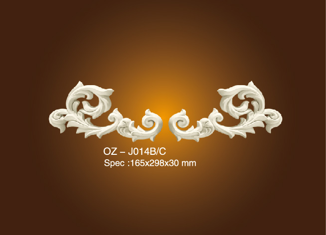 Reliable Supplier Plaster Cornice Foaming -
 Decorative Flower OZ-J014B/C – Ouzhi