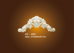 Good Quality Carving Mouldings -
 Decorative Flower OZ-J52 – Ouzhi