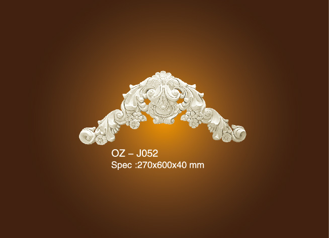 Best quality Exterior Decorative Eps Foam Column -
 Decorative Flower OZ-J52 – Ouzhi