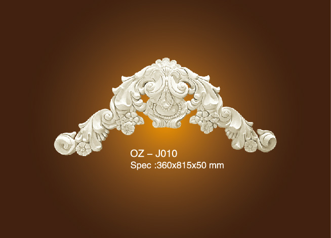 Top Quality Pu Foam Flexible Moulding For Interior Decor -
 Decorative Flower OZ-J010 – Ouzhi