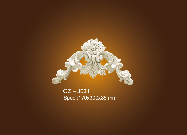Factory selling Decorative Picture Frame Moulding -
 Decorative Flower OZ-J031 – Ouzhi