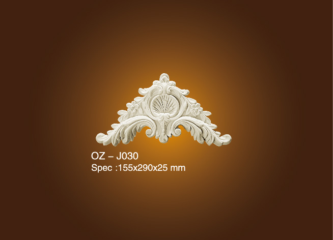 Good Wholesale Vendors Interior Door Trim Moulding -
 Decorative Flower OZ-J030 – Ouzhi
