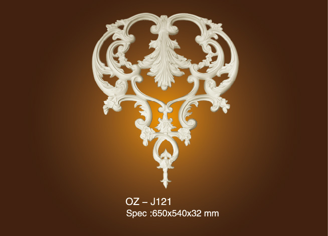 factory customized Mouldings And Millwork -
 Decorative Flower OZ-J121 – Ouzhi