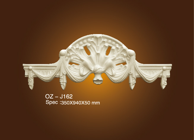 Big Discount Polyurethane Wood Decorative Ceiling Moulding -
 Decorative Flower OZ-J62 – Ouzhi