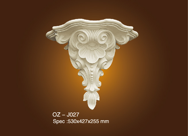 Wholesale Discount Gold Ceiling Medallions -
 Decorative Flower OZ-J027 – Ouzhi