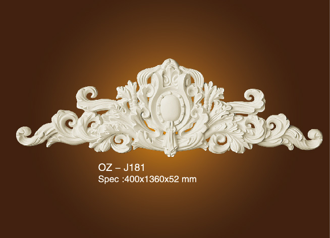 Cheap price Wholesale Pu Crown Molding -
 Decorative Flower OZ-J181 – Ouzhi